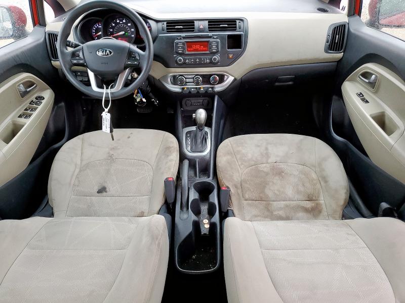  KIA RIO 2013 Красный