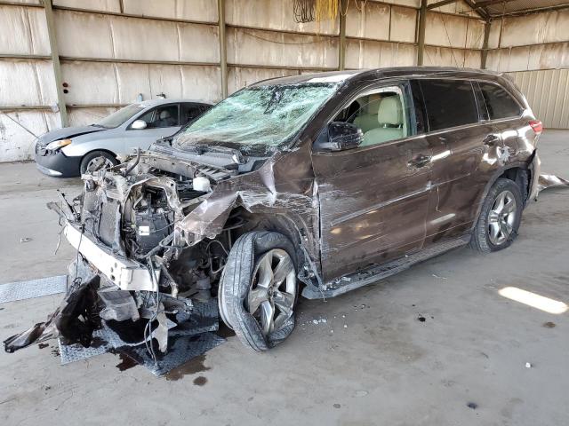  TOYOTA HIGHLANDER 2017 Коричневый