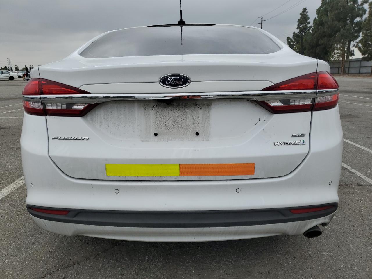 2018 Ford Fusion Se Hybrid VIN: 3FA6P0LU4JR278640 Lot: 54042585