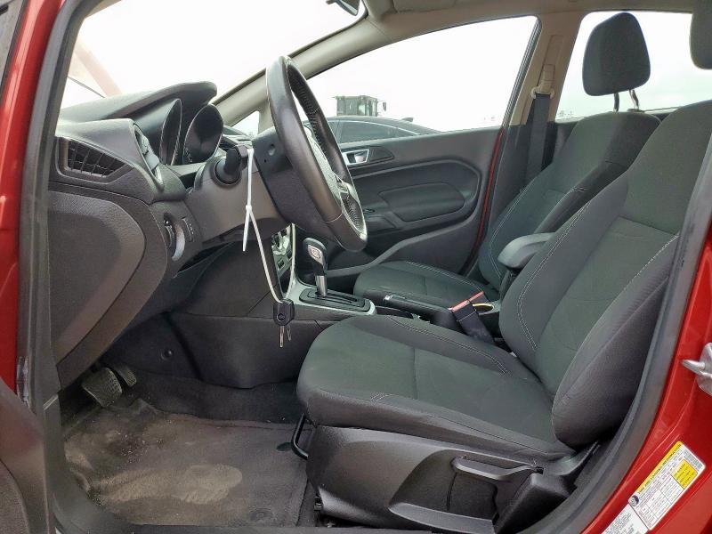  FORD FIESTA 2016 Burgundy