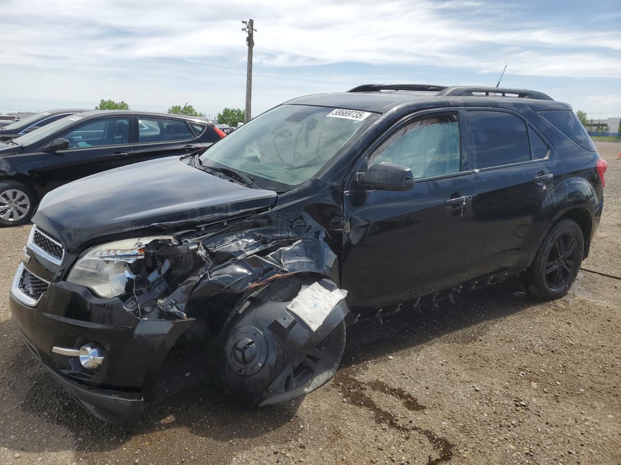 2013 Chevrolet Equinox Lt იყიდება Rocky View County-ში, AB - Front End