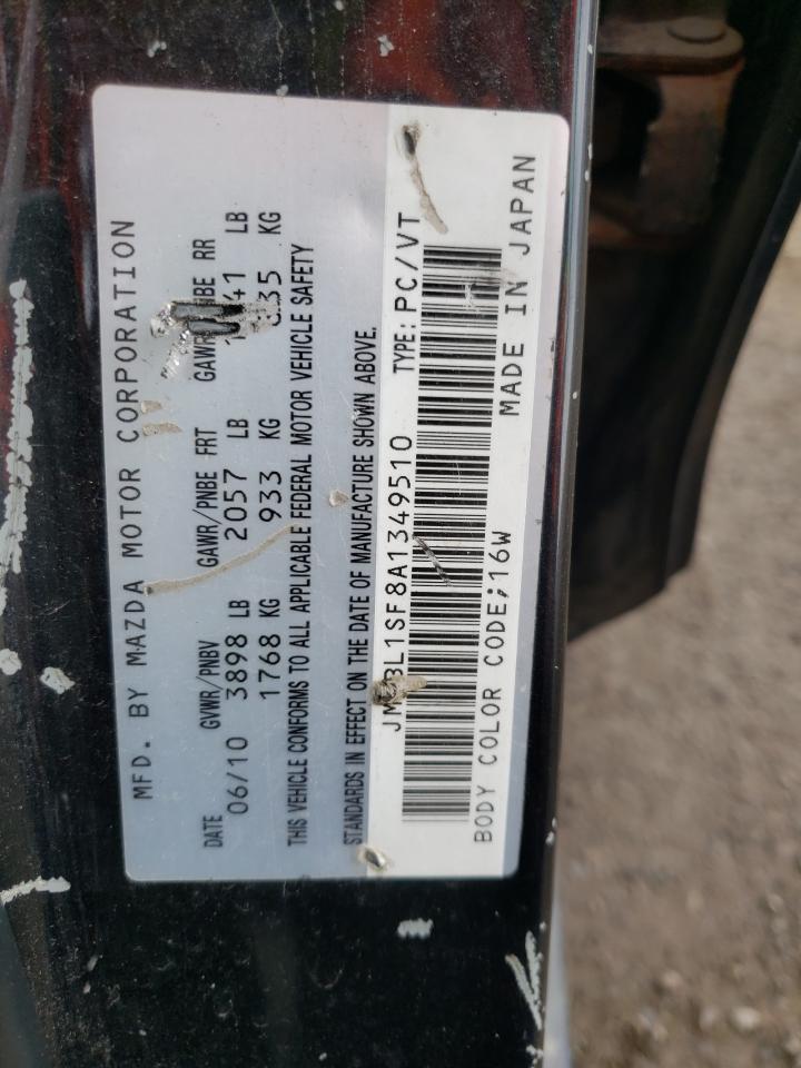 2010 Mazda 3 I VIN: JM1BL1SF8A1349510 Lot: 56377995