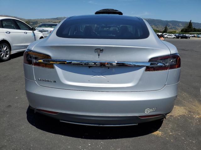 Hatchbacks TESLA MODEL S 2012 Srebrny