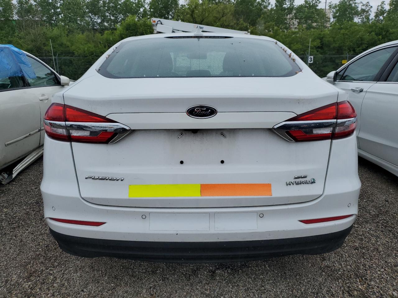 2019 Ford Fusion Se VIN: 3FA6P0LU1KR124808 Lot: 55085205