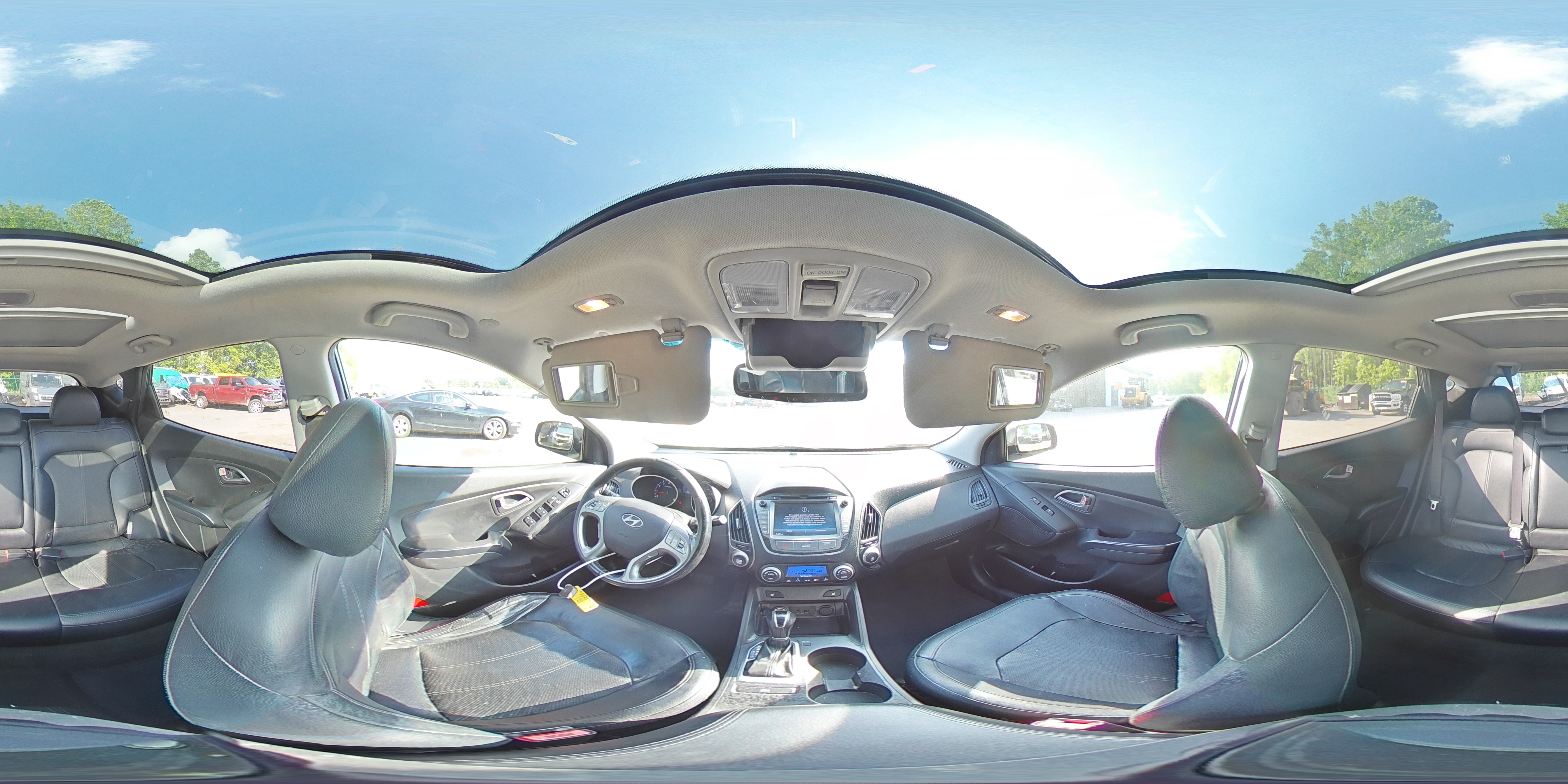 2014 Hyundai Tucson Gls VIN: KM8JUCAG1EU832724 Lot: 57495185