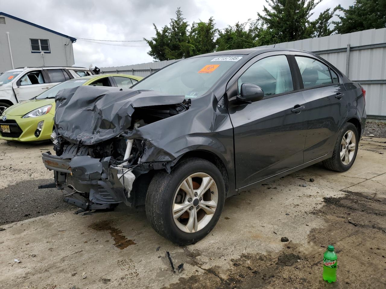 2017 Chevrolet Sonic Ls на продаже в Windsor, NJ - Front End