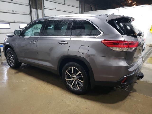  TOYOTA HIGHLANDER 2019 Сharcoal
