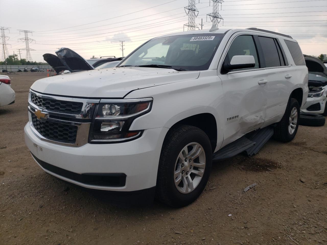 2018 Chevrolet Tahoe K1500 Lt na sprzedaż w Elgin, IL - Side
