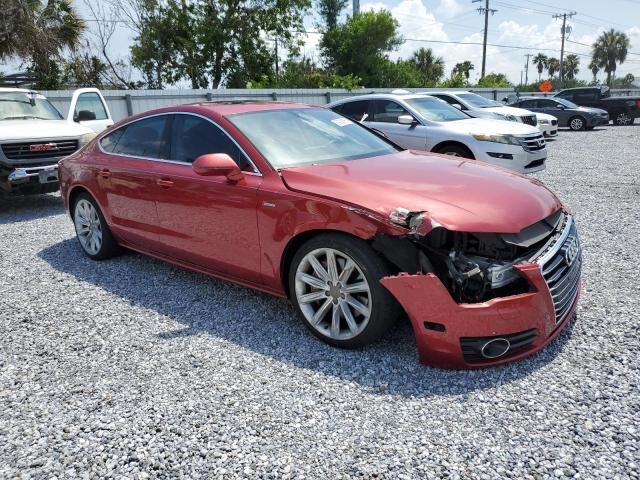  AUDI A7 2012 Czerwony