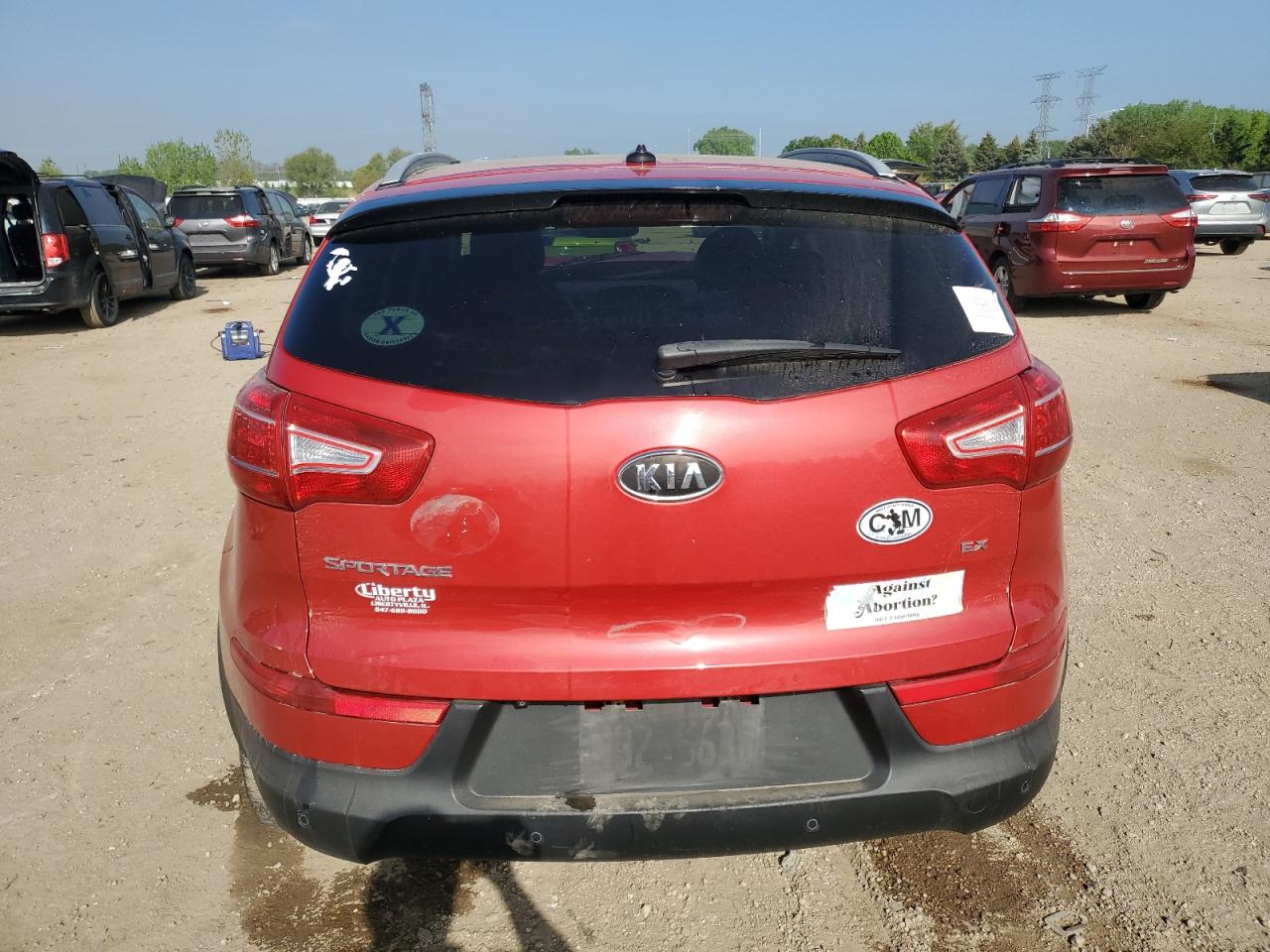 2011 Kia Sportage Ex VIN: KNDPC3A24B7107358 Lot: 56243725