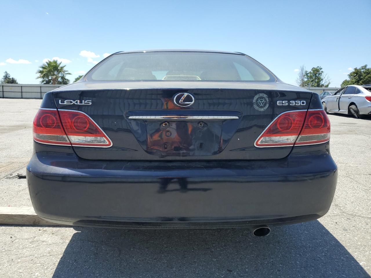 2005 Lexus Es 330 VIN: JTHBA30G155099487 Lot: 57174435