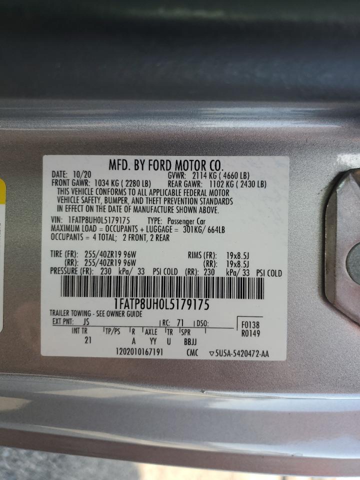 1FATP8UH0L5179175 FORD ALL Models 2020