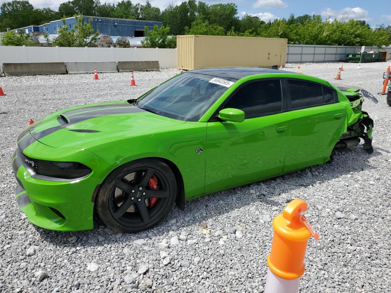2017 Dodge Charger Srt Hellcat en Venta en Barberton, OH - Rear End