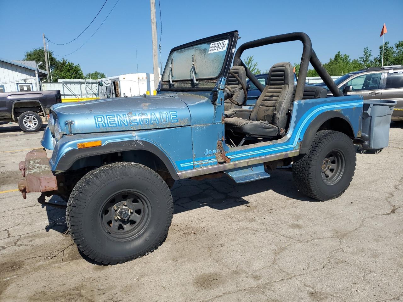 1986 Jeep Jeep Cj7 en Venta en Pekin, IL - Mechanical