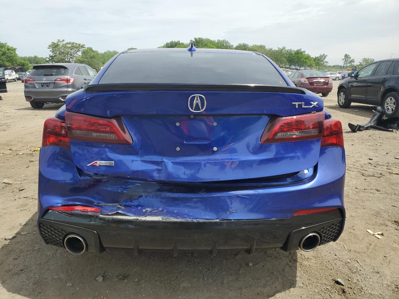 2018 Acura Tlx Tech+A VIN: 19UUB2F63JA012949 Lot: 56636355