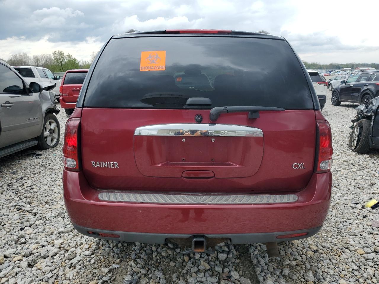 2006 Buick Rainier Cxl VIN: 5GADT13S462166810 Lot: 54946175