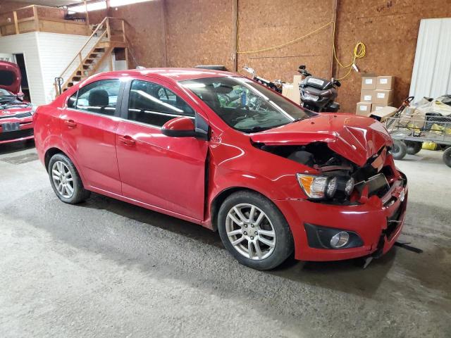  CHEVROLET SONIC 2012 Red
