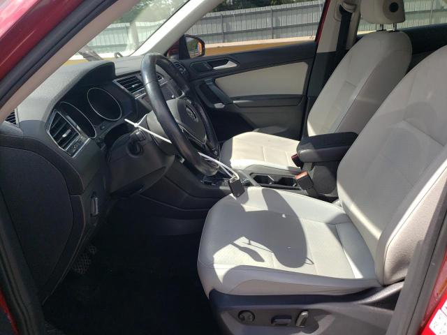  VOLKSWAGEN TIGUAN 2019 Czerwony
