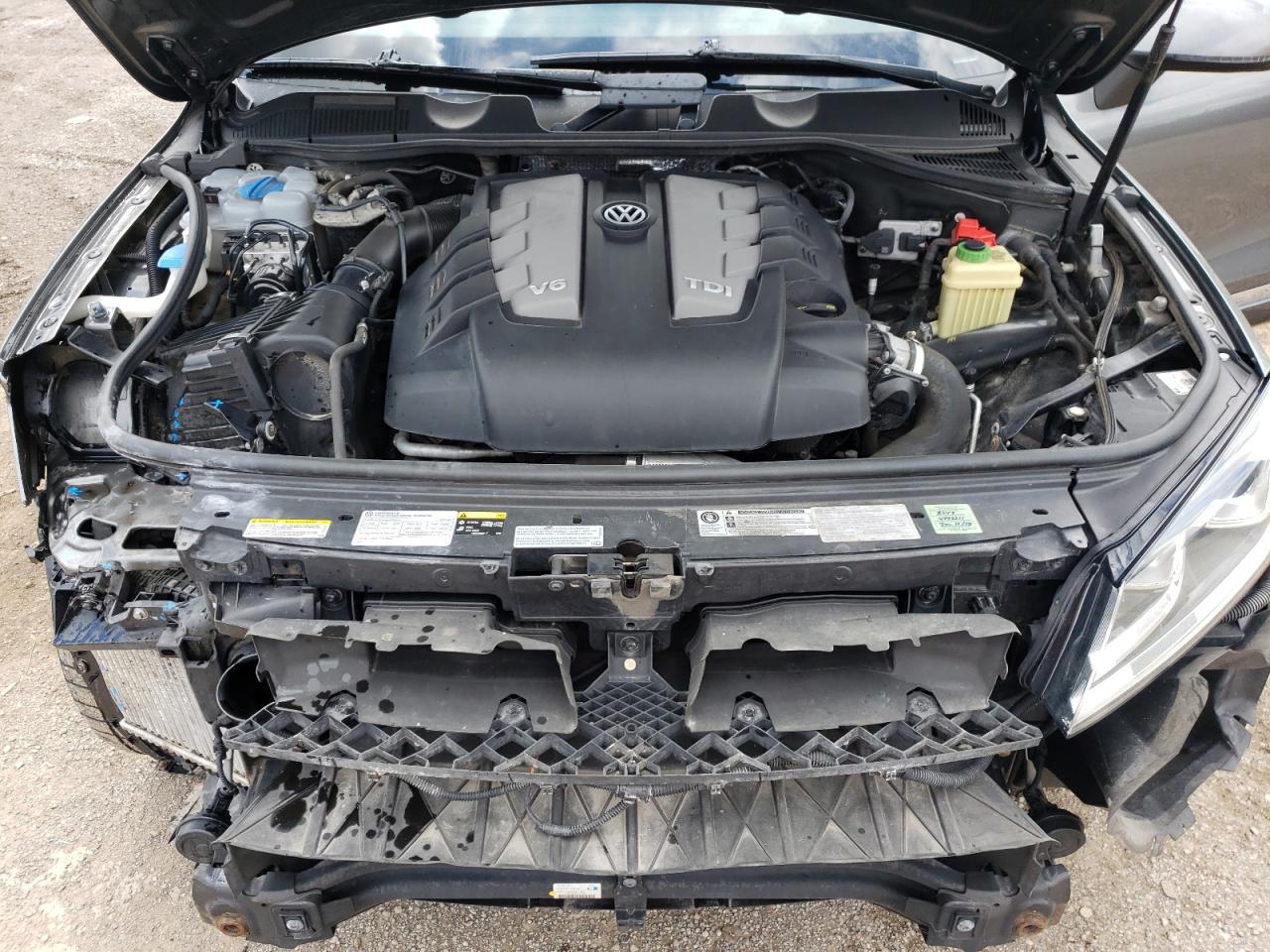 2015 Volkswagen Touareg V6 Tdi VIN: WVGEP9BP9FD005856 Lot: 55834415