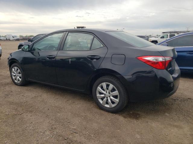 Sedans TOYOTA COROLLA 2016 Czarny