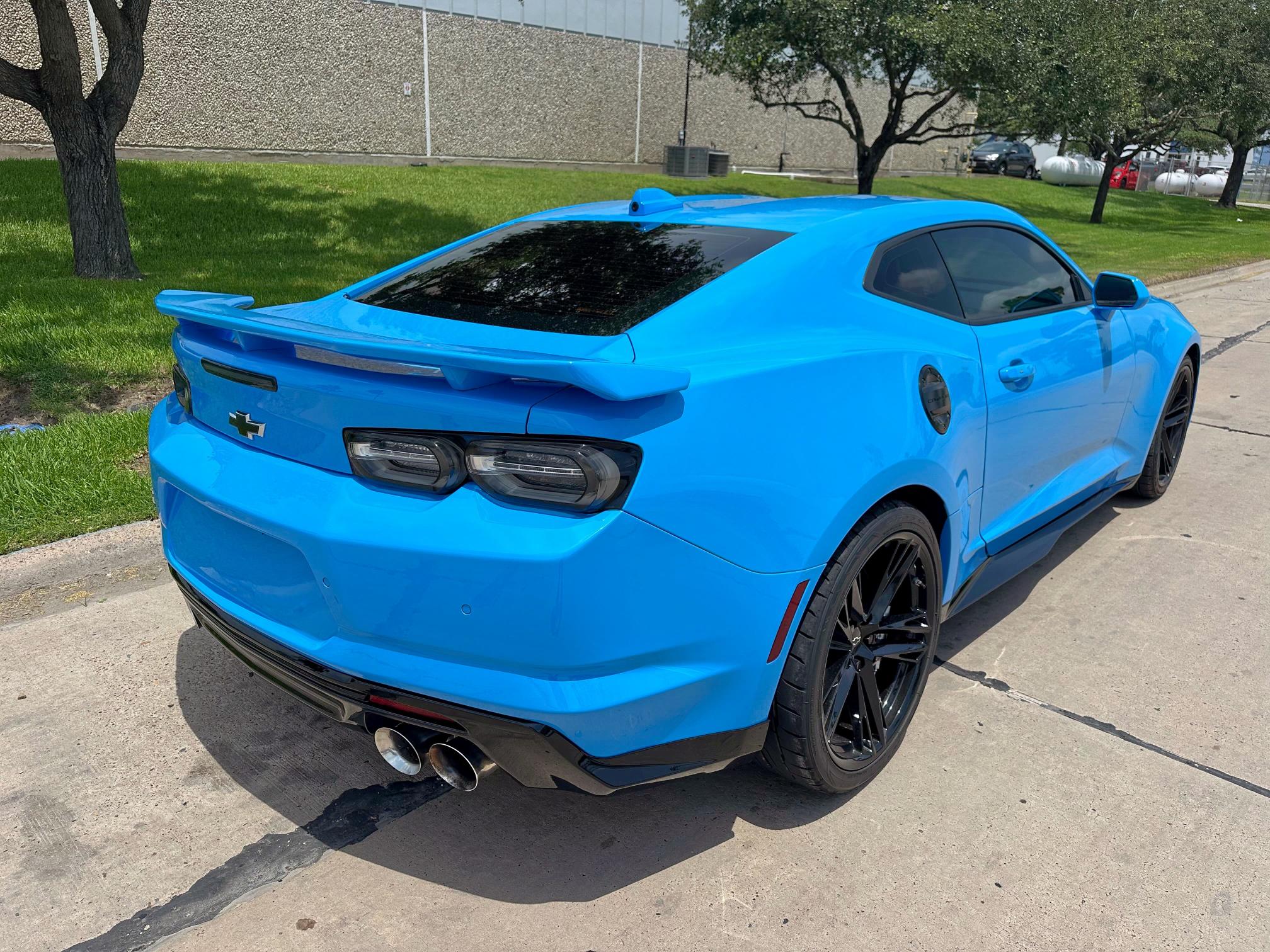  CHEVROLET CAMARO 2022 Blue