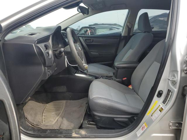  TOYOTA COROLLA 2018 Серебристый