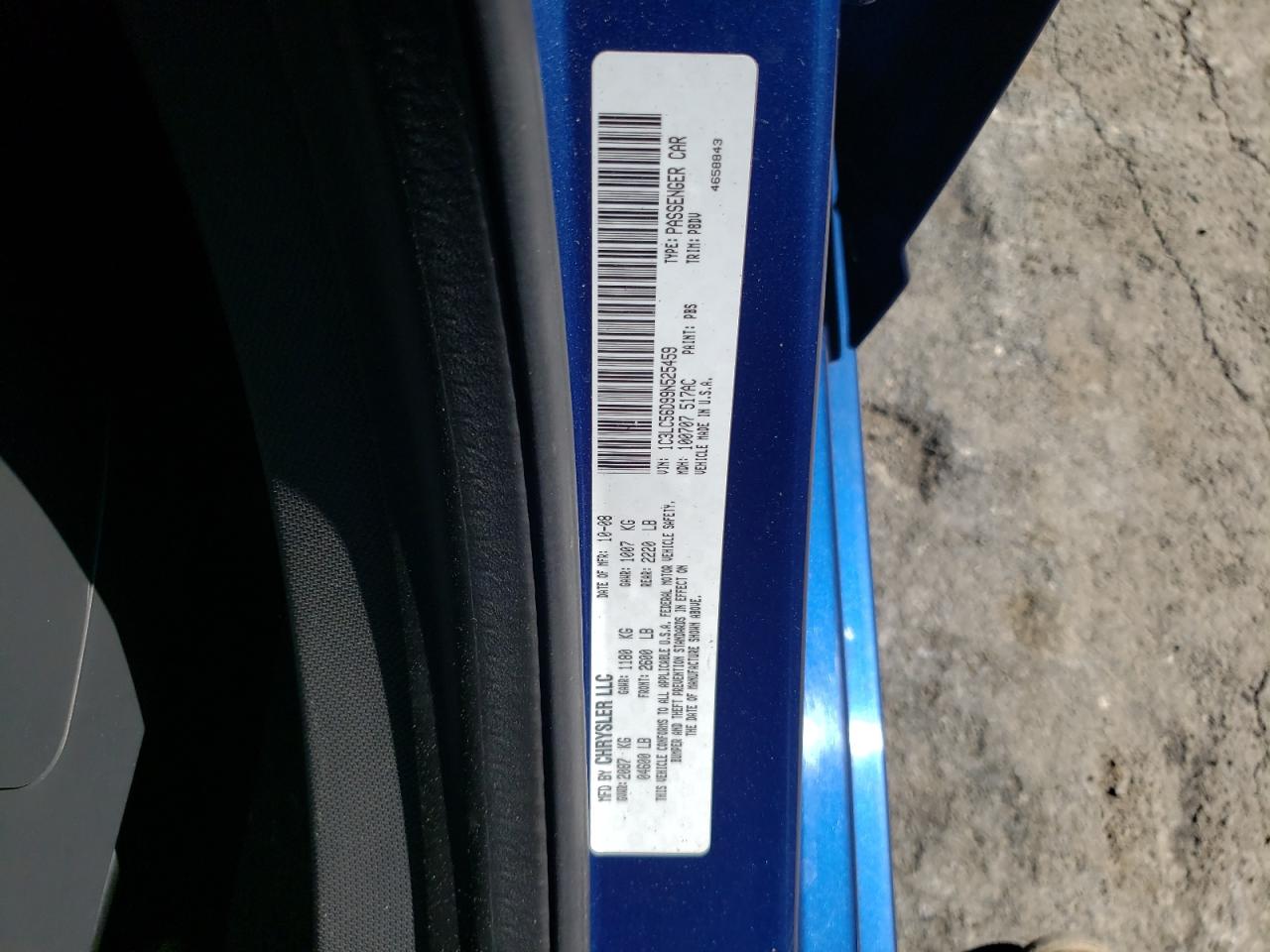 2009 Chrysler Sebring Touring VIN: 1C3LC56D99N525459 Lot: 56206195