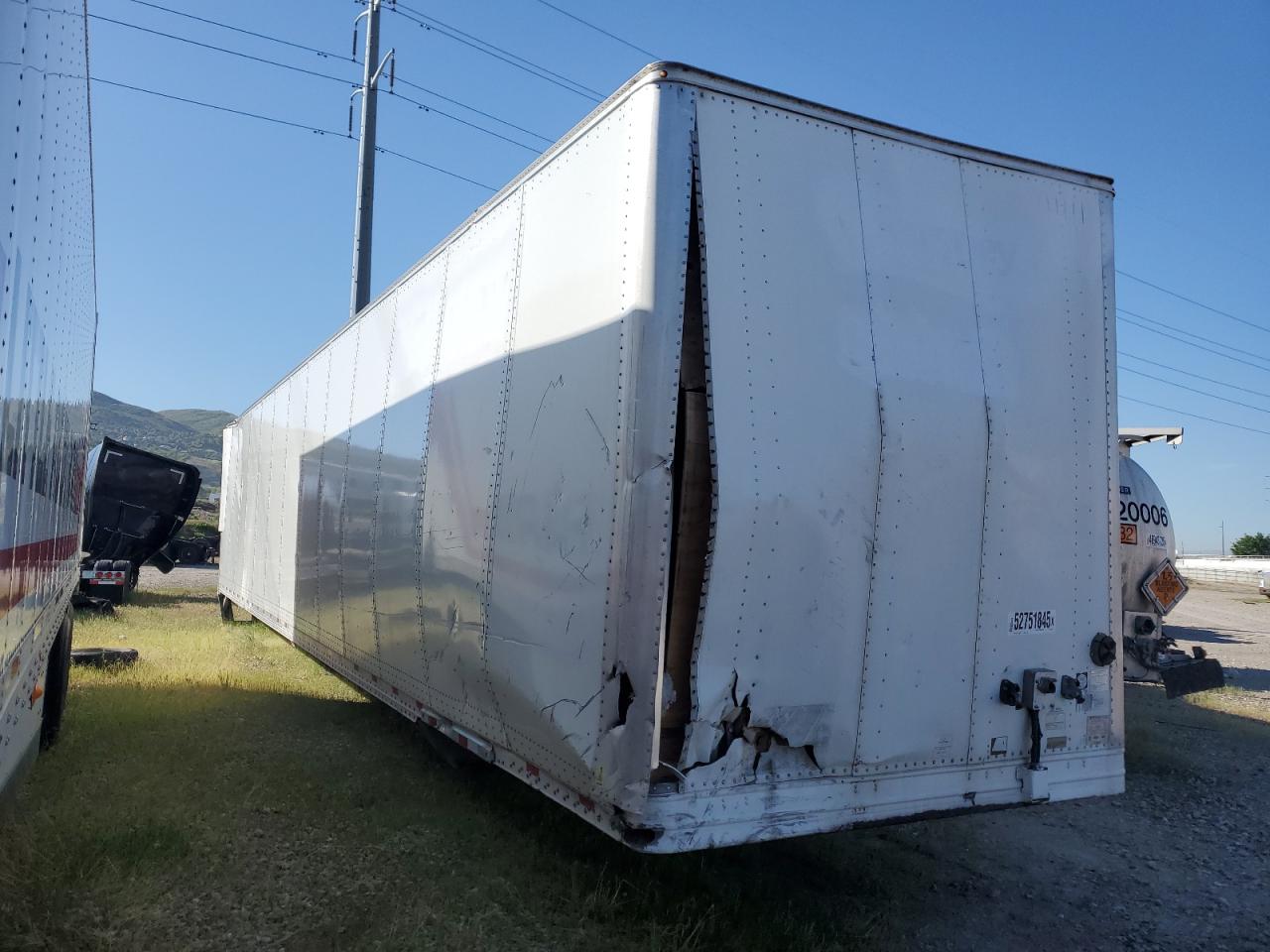2020 Hyundai Vc2530152-Ajrs Dry Van Trailer იყიდება Farr West-ში, UT - All Over