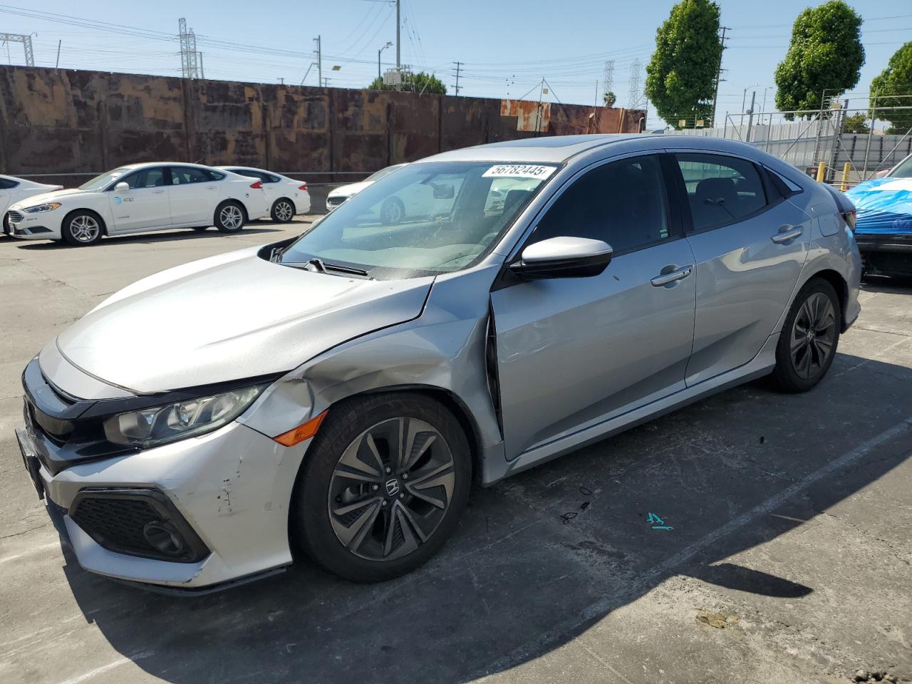 2018 Honda Civic Ex zu verkaufen in Wilmington, CA - Front End