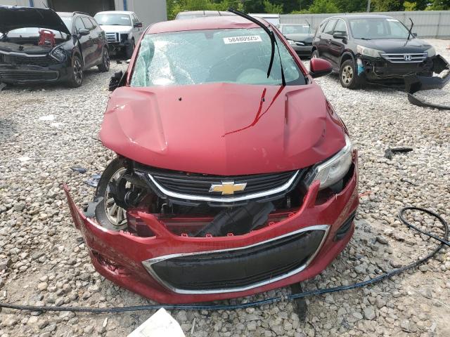  CHEVROLET SONIC 2017 Червоний