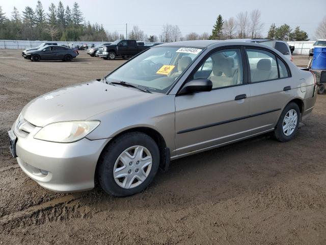 2005 HONDA CIVIC DX VP   for sale at Copart ON - TORONTO