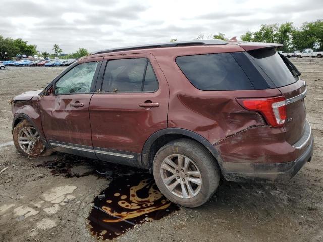  FORD EXPLORER 2018 Бургунді