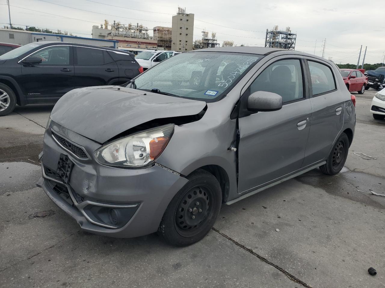 2018 Mitsubishi Mirage Es للبيع في New Orleans، LA - Frame Damage