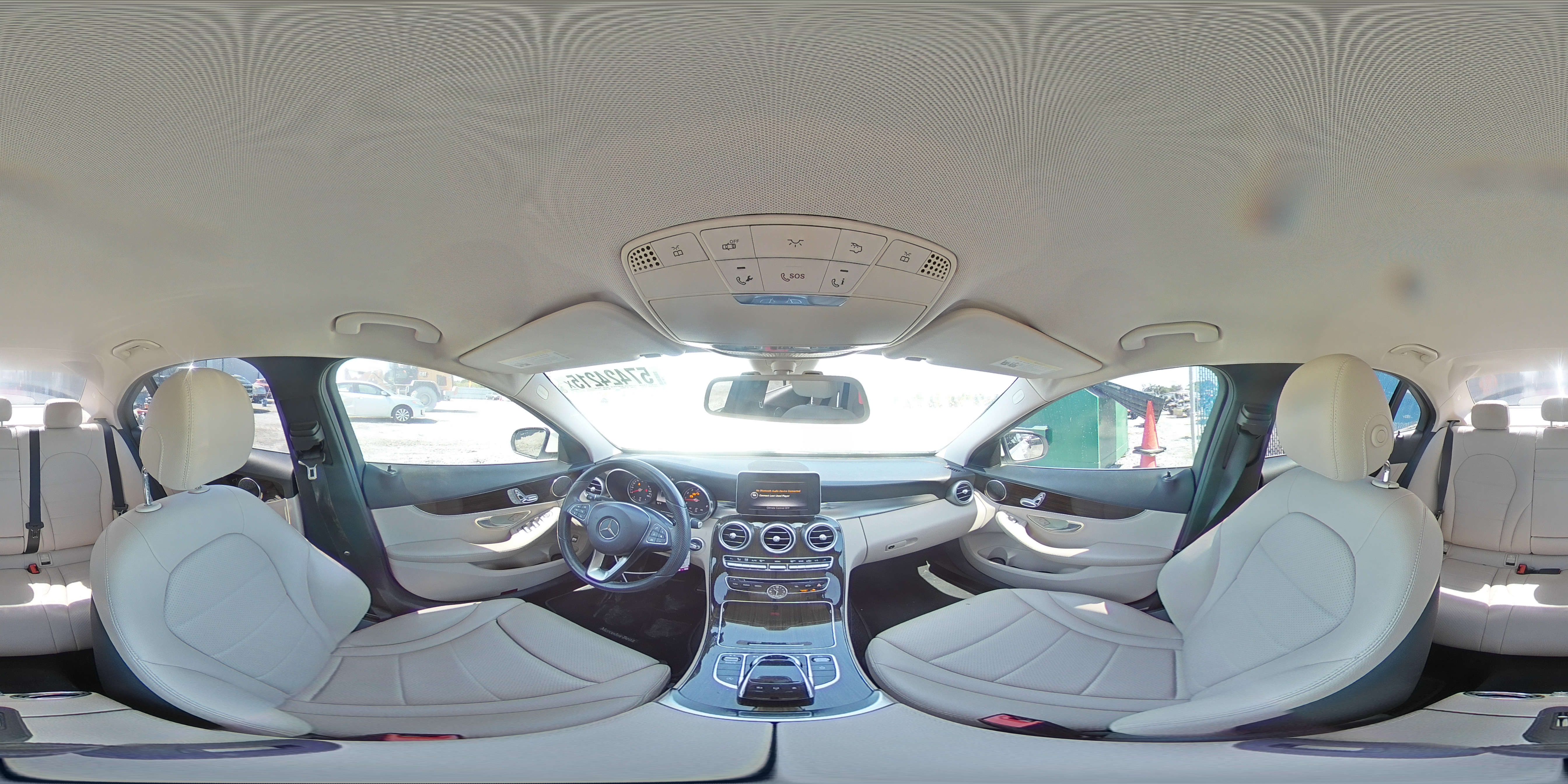 2015 Mercedes-Benz C 300 VIN: 55SWF4JB3FU064350 Lot: 57424215
