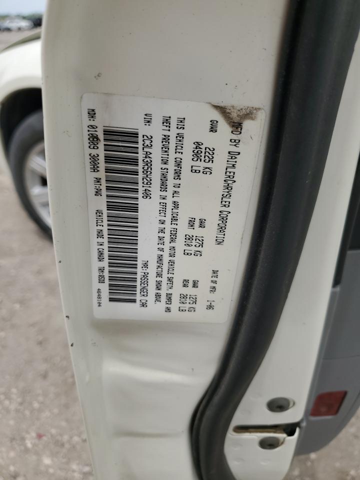 2006 Chrysler 300 VIN: 2C3LA43R56H291406 Lot: 54247835