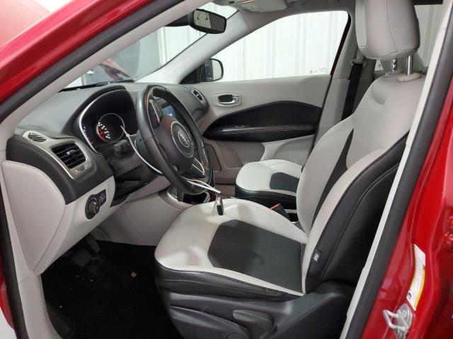  JEEP COMPASS 2018 Czerwony