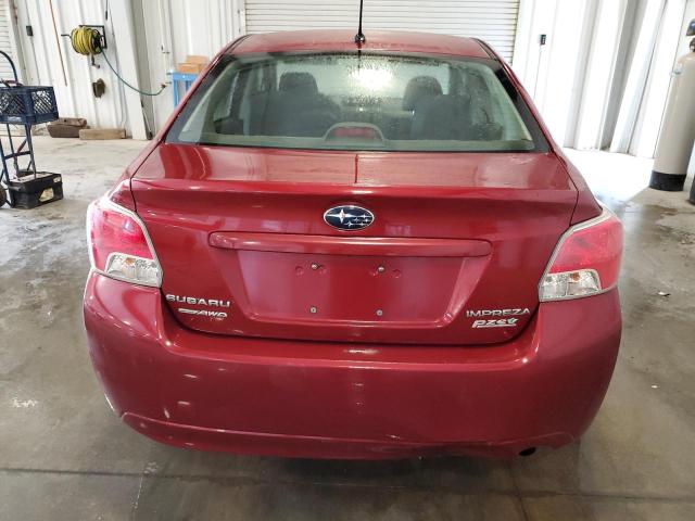  SUBARU IMPREZA 2013 Red