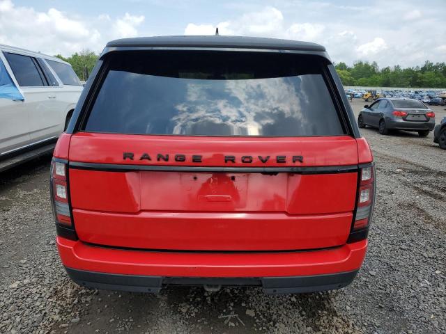 Parquets LAND ROVER RANGEROVER 2016 Red