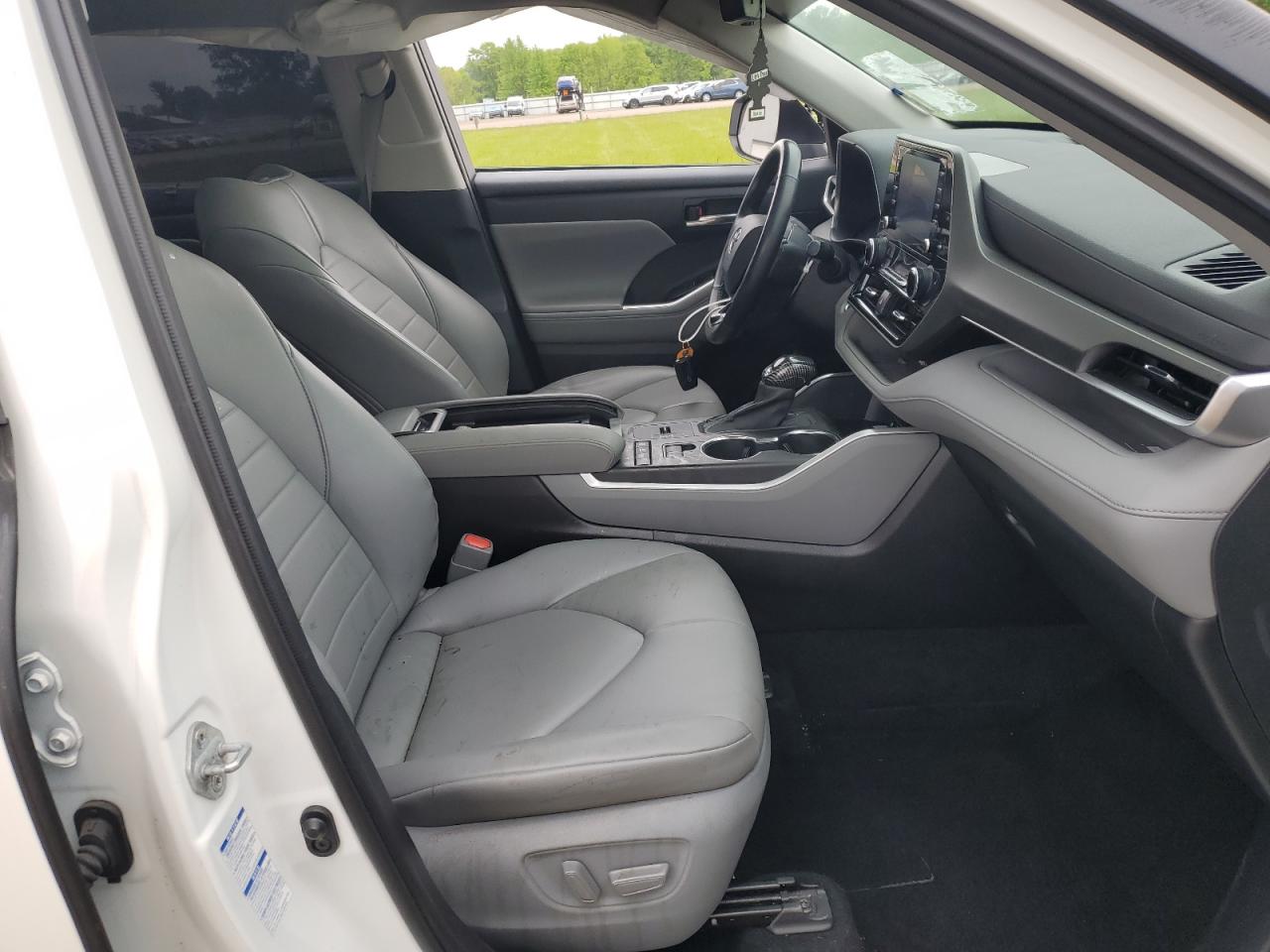 2021 Toyota Highlander Hybrid Xle VIN: 5TDGBRCH2MS059701 Lot: 57646985