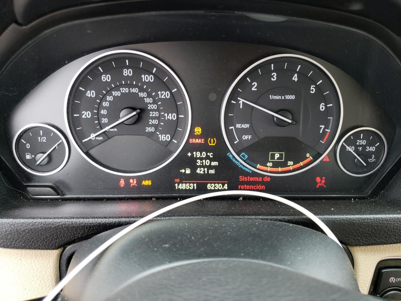 2014 BMW 320 I VIN: WBA3B1C52EK135607 Lot: 56897515