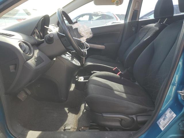  MAZDA 2 2012 Granatowy
