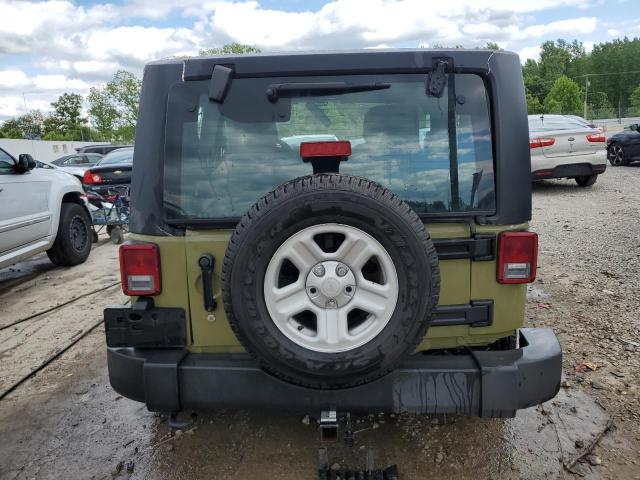  JEEP WRANGLER 2013 Зеленый