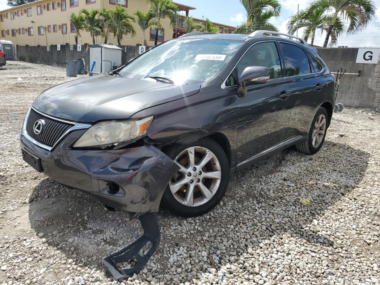 2010 Lexus Rx 350 продається в Opa Locka, FL - Front End