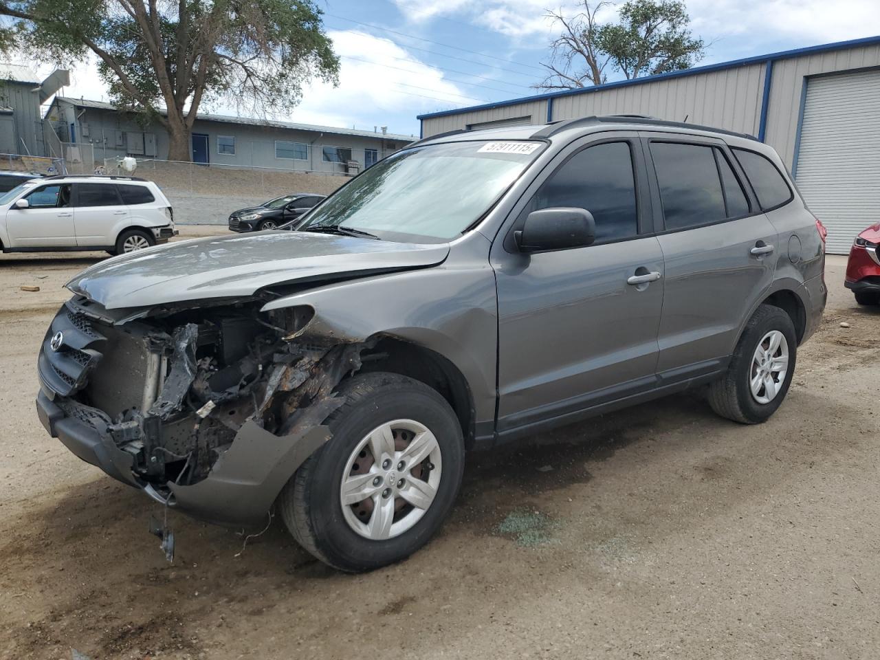 2009 Hyundai Santa Fe Gls للبيع في Albuquerque، NM - Front End