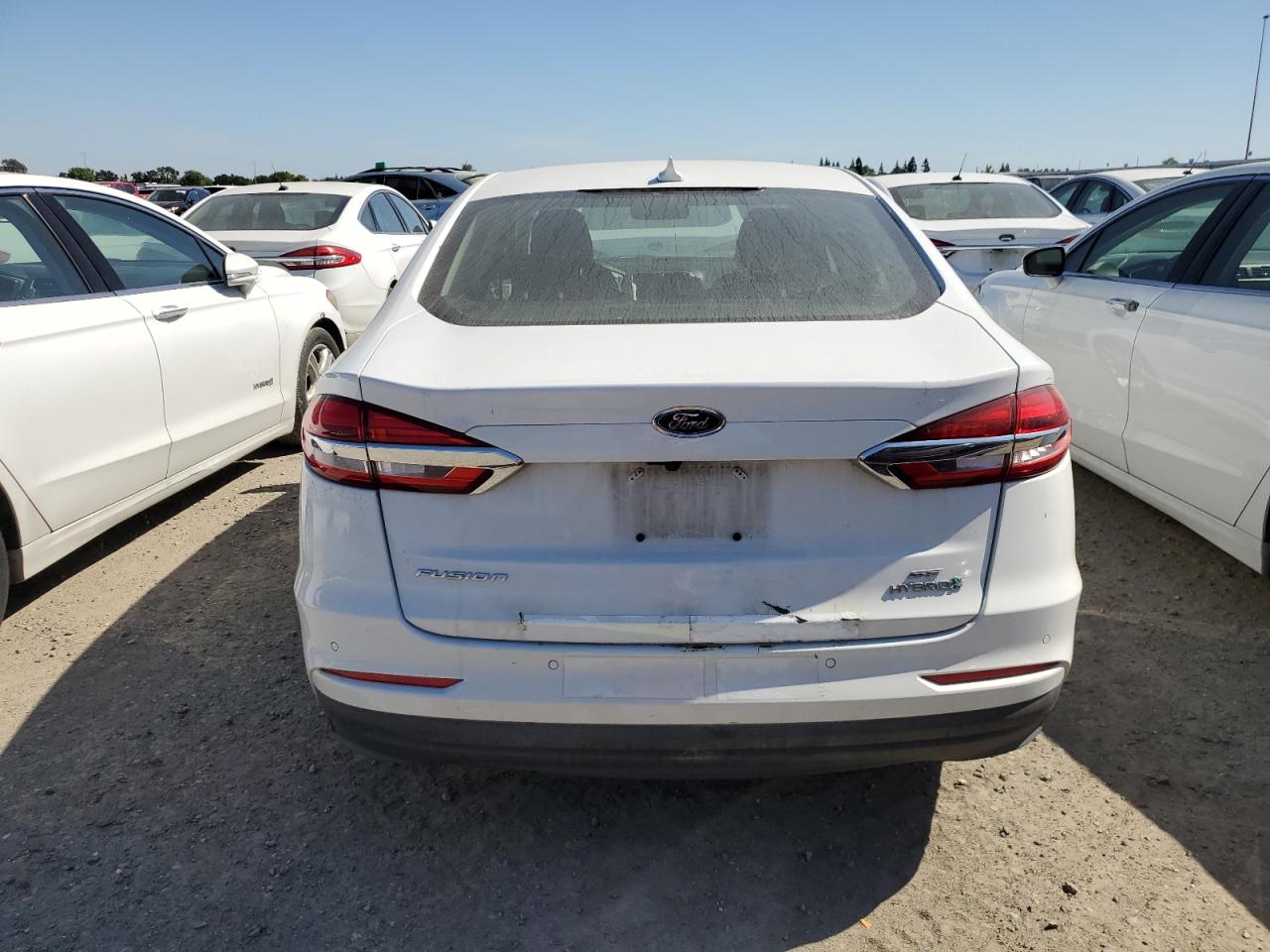 2019 Ford Fusion Se VIN: 3FA6P0LU2KR184063 Lot: 54024885
