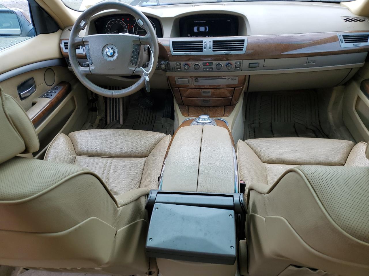 2005 BMW 745 Li VIN: WBAGN63555DS58036 Lot: 55787485