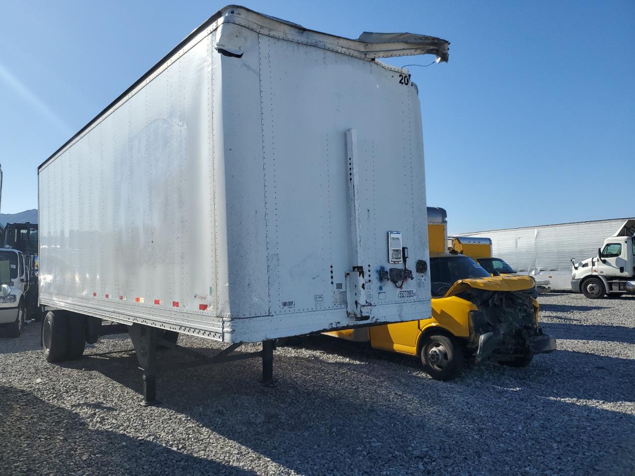 2013 Hyundai Translead Vi2280151-Ajfpr Dry Van Trailer на продаже в North Las Vegas, NV - Top/Roof
