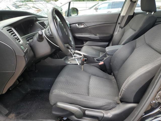  HONDA CIVIC 2015 Черный