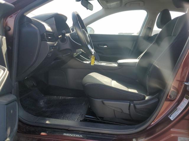  NISSAN SENTRA 2022 Бургунди