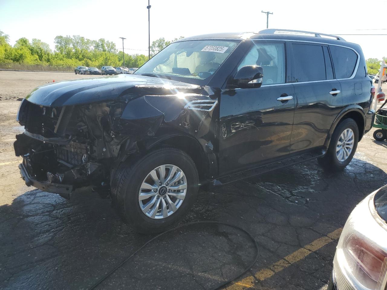 2024 Nissan Armada Sv for Sale in Woodhaven, MI - Front End